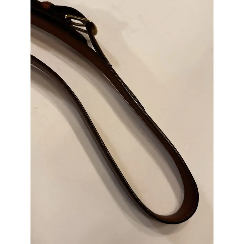 38 3 D Belt Company Brown Leather Ranger Belt Western